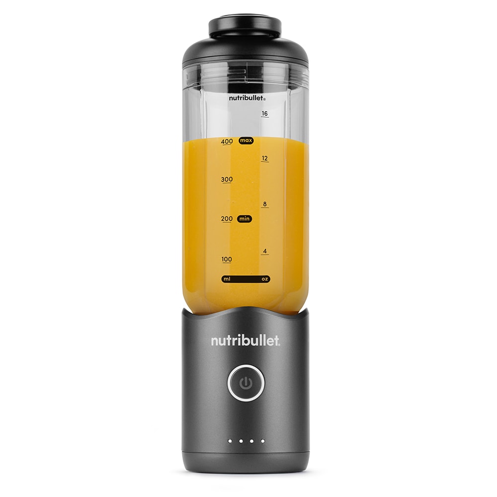 Blender portabil NUTRIBULLET Flex NBP013GM, 0.59l, 1 treapta viteza, USB-C, gri