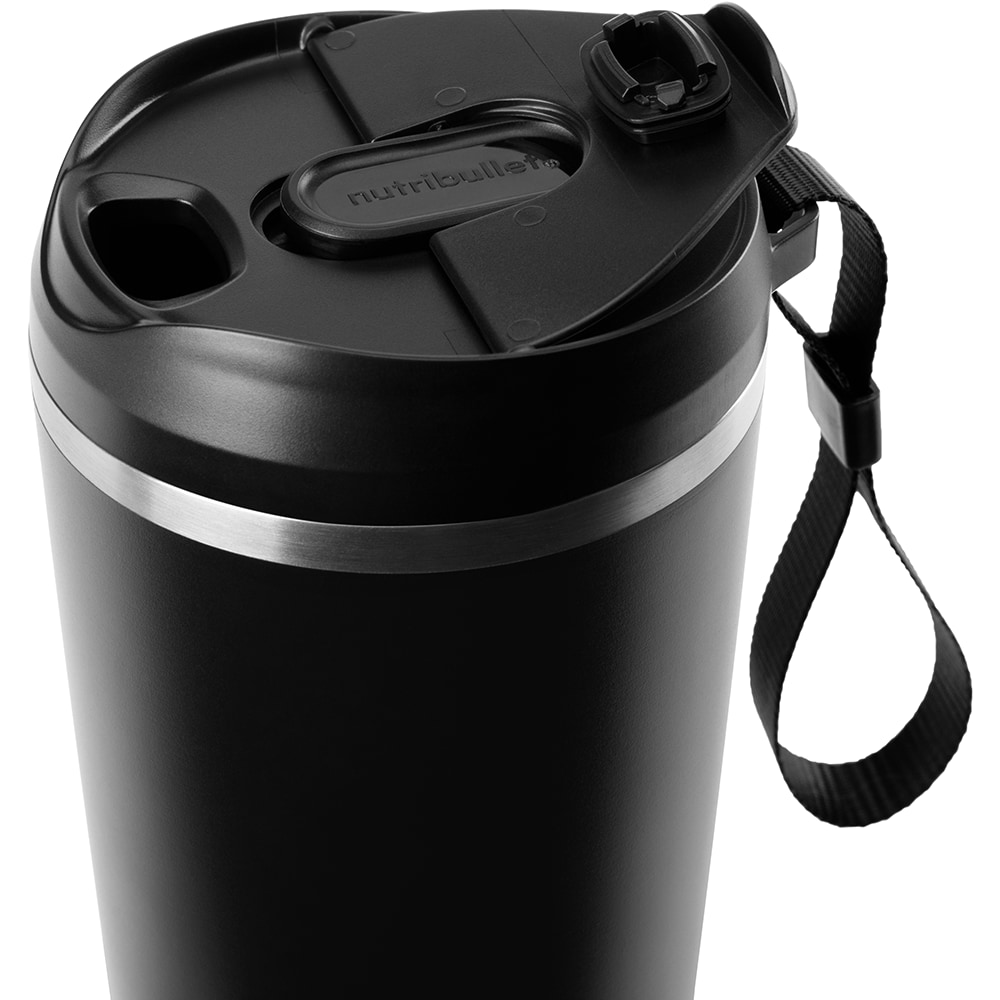 Blender portabil NUTRIBULLET NBP016B, 0.59l, 1 treapta viteza, USB-C, negru-argintiu