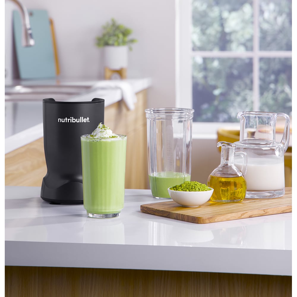 Blender NUTRIBULLET Turbo NBT1006MB, 0.9l, 1 treapta viteza, 1000W, negru