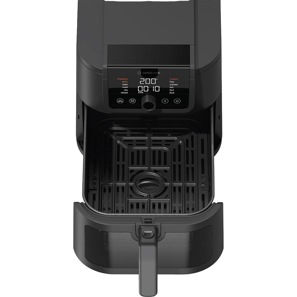 Friteuza cu aer cald NUTRICOOK Slim XXL 3 AF330EU, 2.5kg, 8l, 1700W, negru