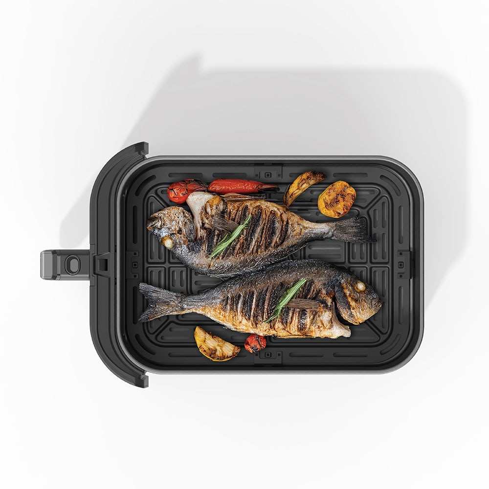 Friteuza cu aer cald NUTRICOOK Slim XXL 3 AF330EU, 2.5kg, 8l, 1700W, negru