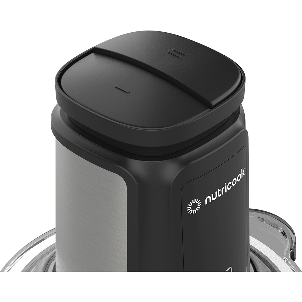 Mini tocator NUTRICOOK NC-CH2000EU, 2l, 500W, 1 treapta viteza, negru