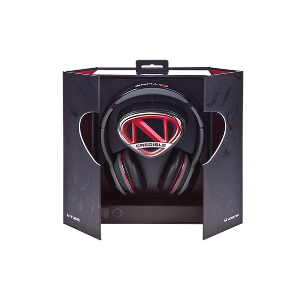Casti stereo Monster Ncredible Ntune 128893, negru