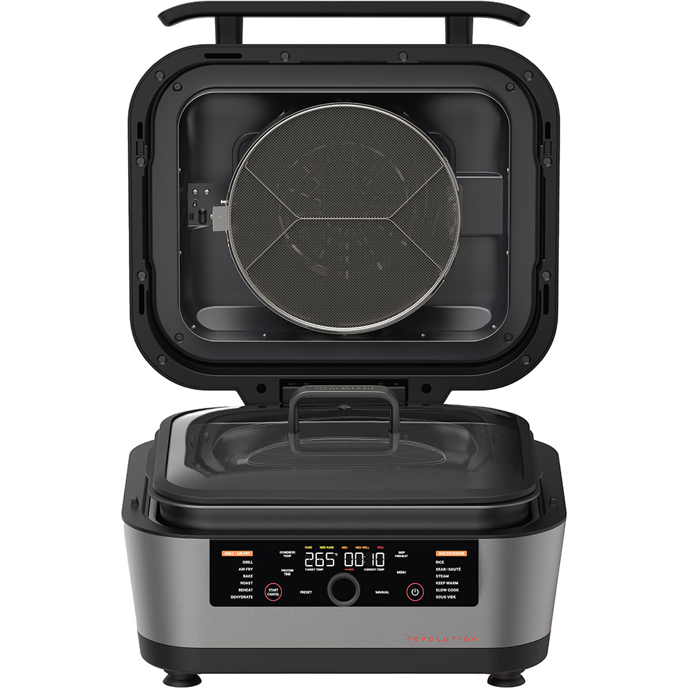 Multicooker NUTRICOOK Revolution NC-RG600EU, 8.5l, 1760W, 12 programe, argintiu-negru