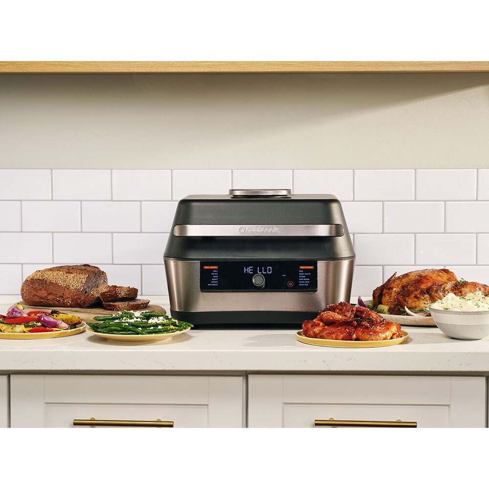 Multicooker NUTRICOOK Revolution NC-RG600EU, 8.5l, 1760W, 12 programe, argintiu-negru