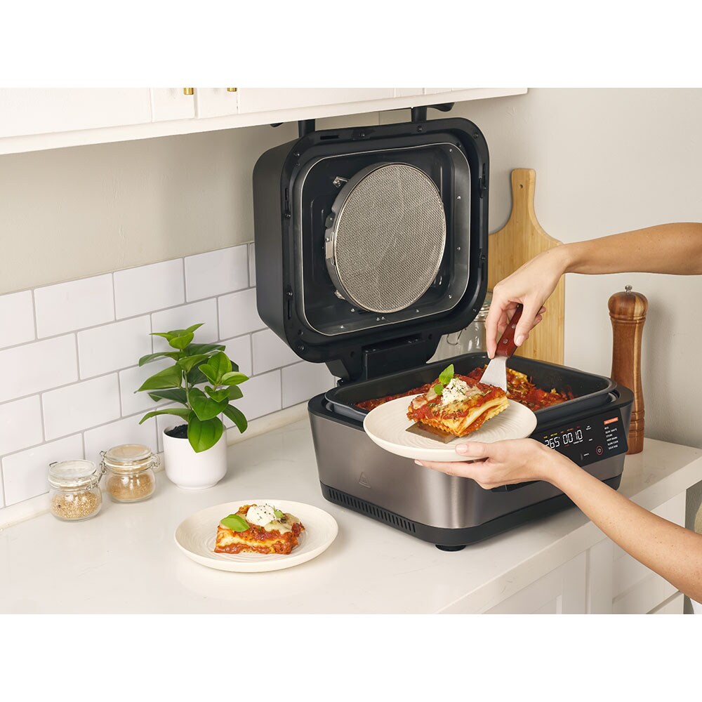 Multicooker NUTRICOOK Revolution NC-RG600EU, 8.5l, 1760W, 12 programe, argintiu-negru