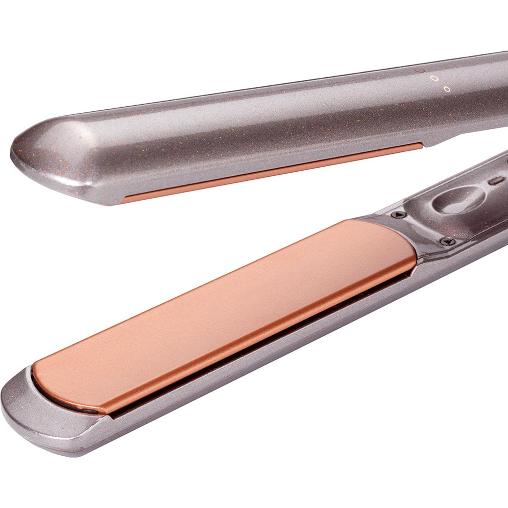 Placa de indreptat parul BABYLISS 2598NPE, 235 grade, invelis ceramic, gri