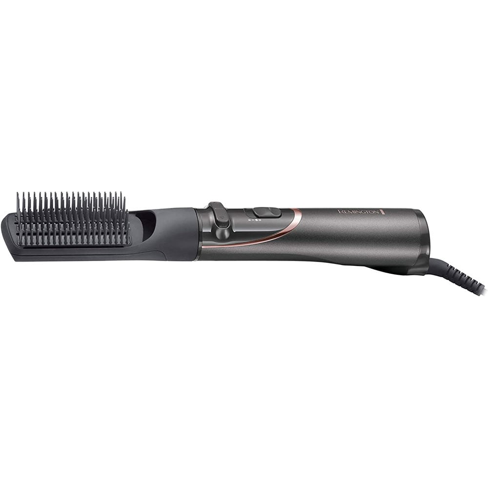 Perie rotativa REMINGTON Curl&Straight Confidence AS8606, 800W, 2 viteze, 2 trepte de temperatura, Invelis ceramic, gri