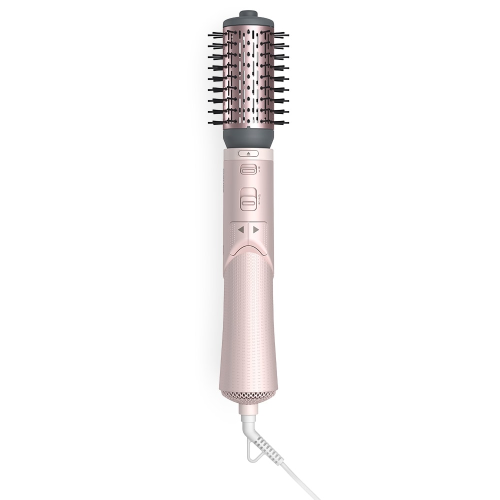 Perie rotativa PHILIPS Series 7000 BHA735/00, 1000W, 3 trepte de caldura, 2 viteze, invelis Ceramic, roz