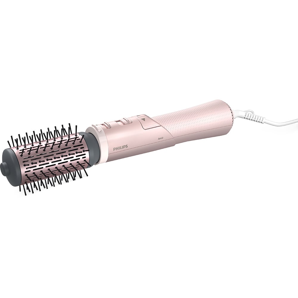 Perie rotativa PHILIPS Series 7000 BHA735/00, 1000W, 3 trepte de caldura, 2 viteze, invelis Ceramic, roz