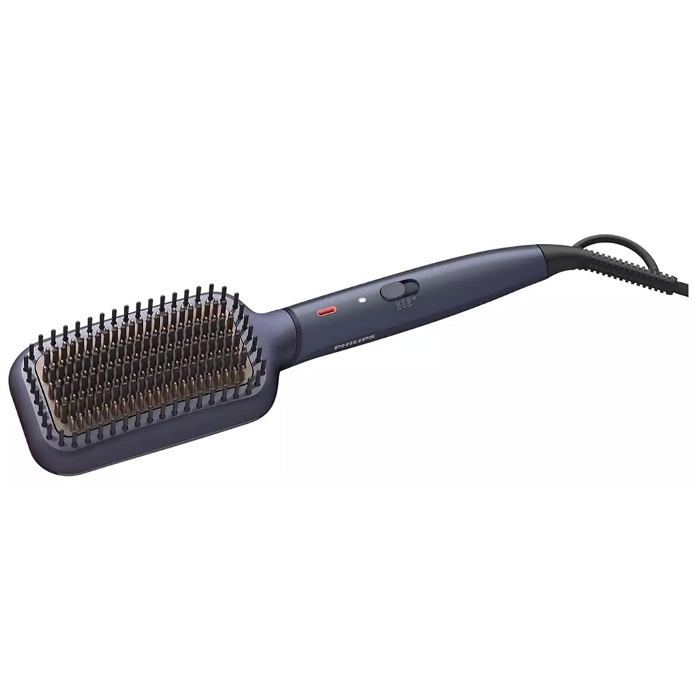 Perie termica PHILIPS BHH885/00, 3 trepte de temperatura, Tehnologie ThermoProtect, negru