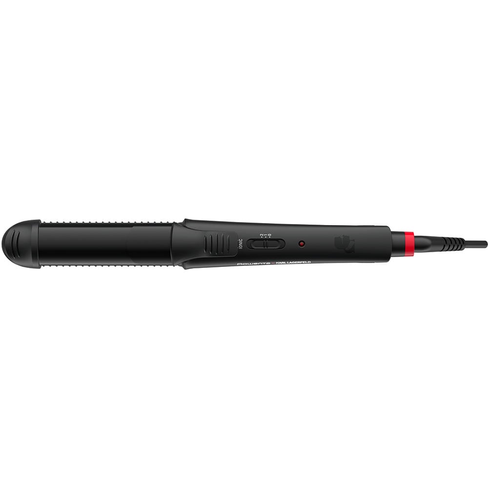 Aparat de coafat multifunctional 3 in 1 ROWENTA x KARL LAGERFELD CF451LF0, 200 grade, invelis ceramic, negru