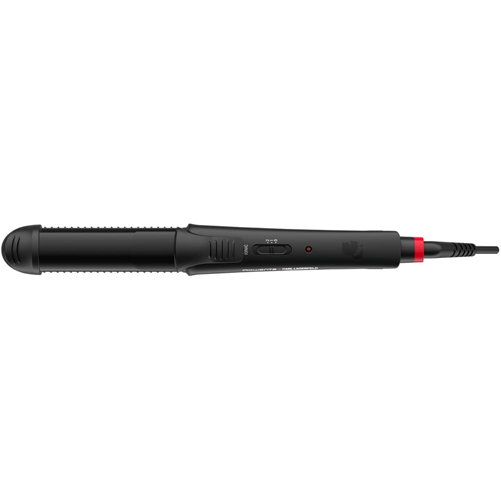 Aparat de coafat multifunctional 3 in 1 ROWENTA x KARL LAGERFELD CF451LF0, 200 grade, invelis ceramic, negru