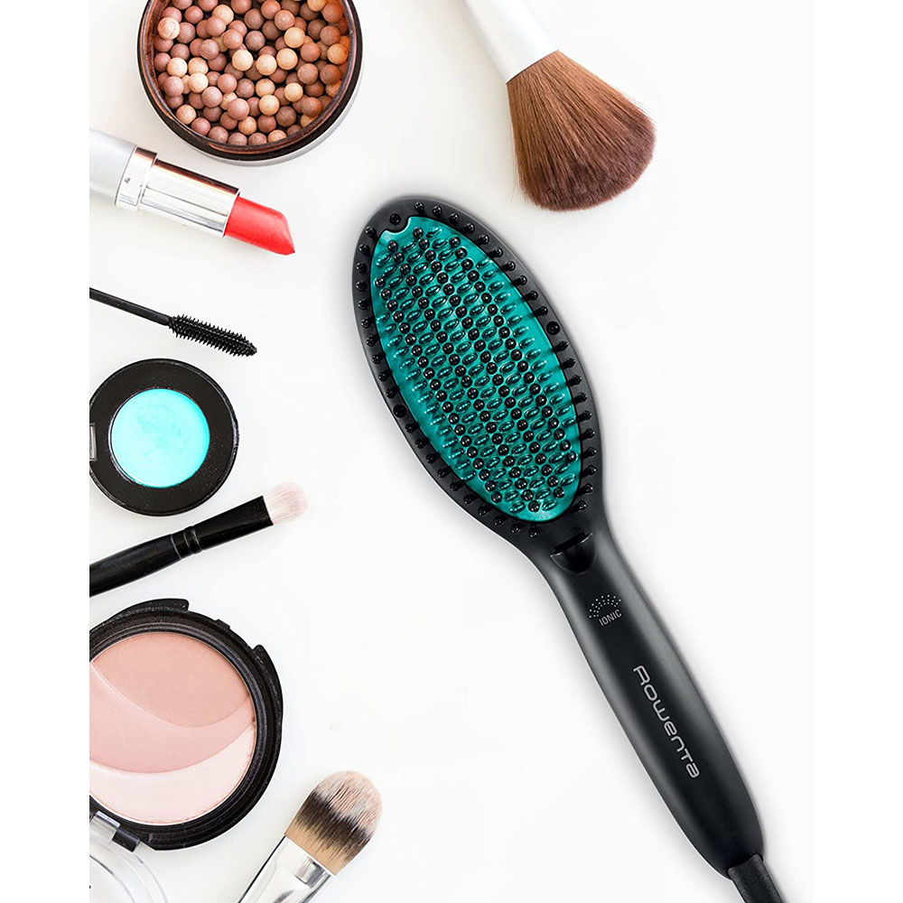 Perie termica ROWENTA Power Straight CF5820F0, 3 trepte temperatura, negru