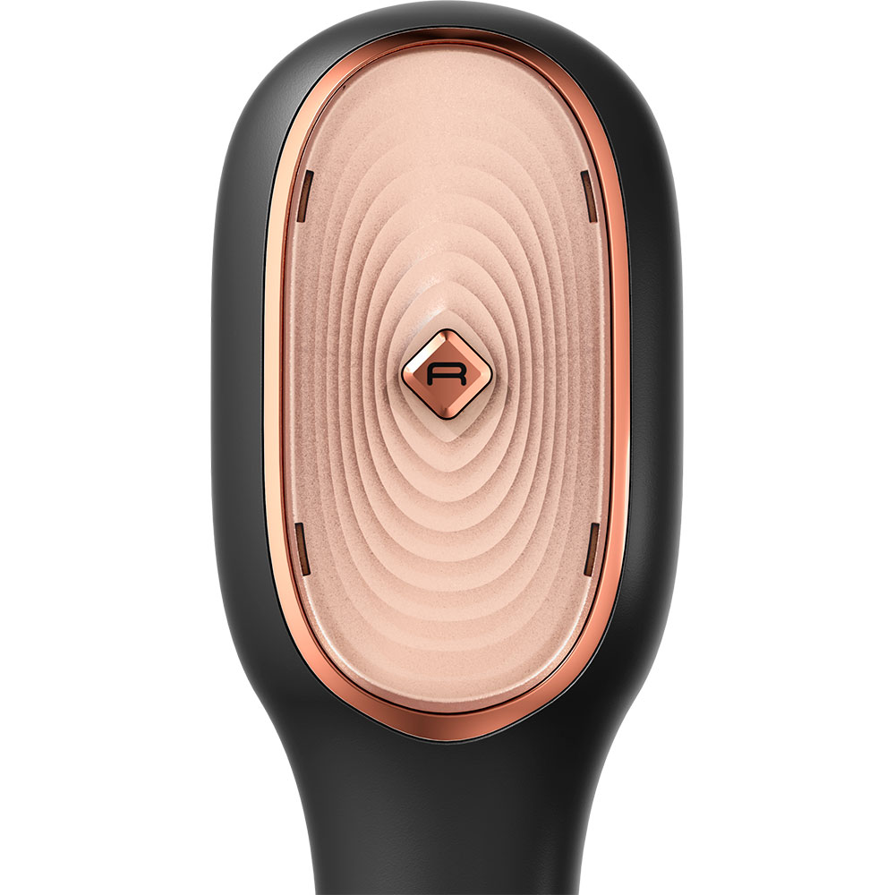 Perie reparatoare ROWENTA Hair Therapist CF9940F0, 165W, Invelis Keratina, negru-maro