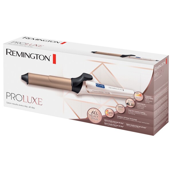 Ondulator REMINGTON PROluxe CI9132, 210 grade, tehnologia OPTIHeat, bej