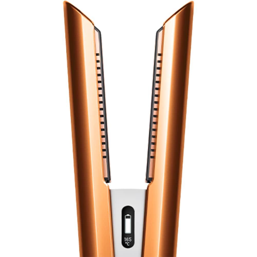 Placa de indreptat parul DYSON Corrale HS03, Li-Ion, 210 grade, invelis mangan, cupru