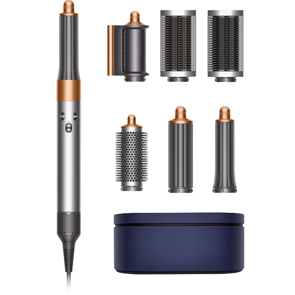 Trusa coafat Multistyler DYSON Airwrap Complete HS05, 90 grade, invelis ceramic, argintiu