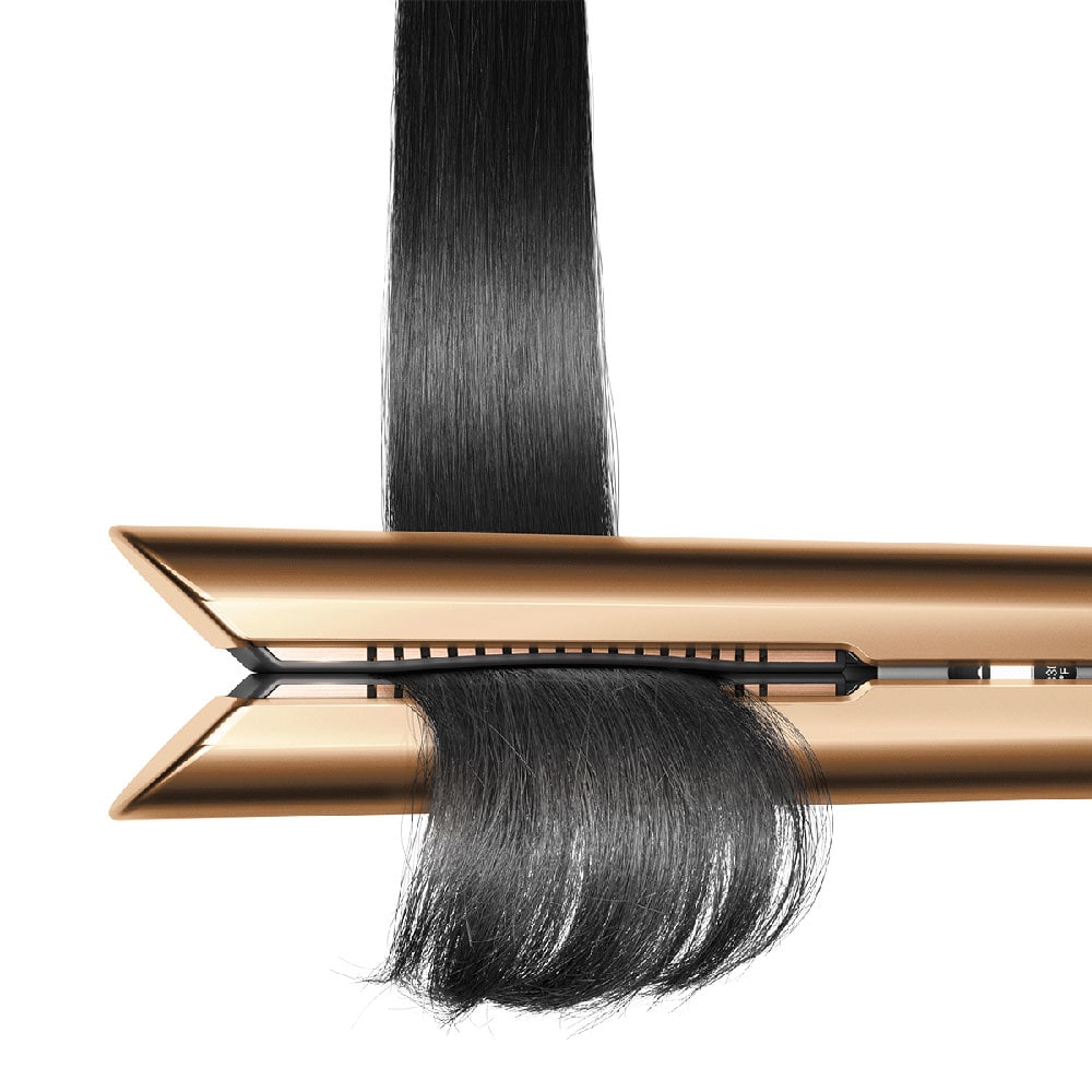 Placa de indreptat parul DYSON Corrale HS07, 210 grade, invelis mangan, bronz