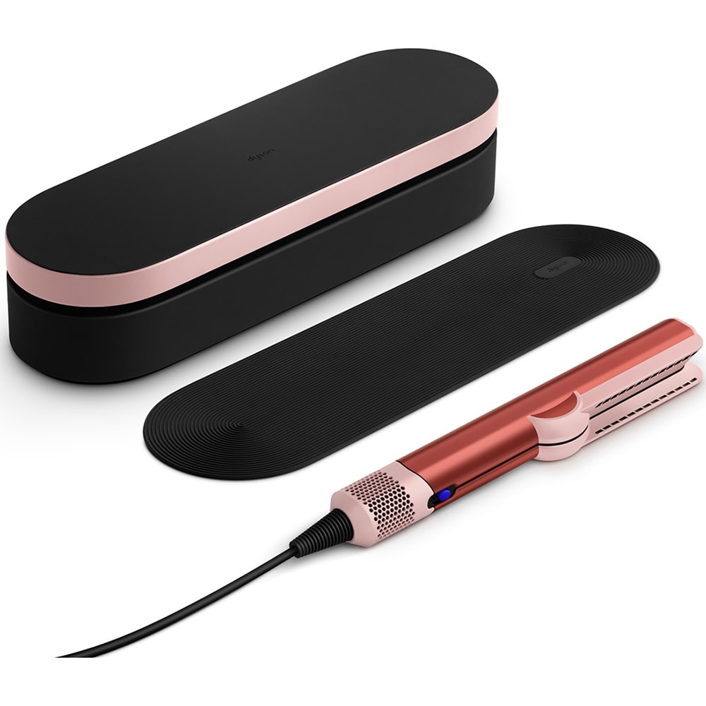 Aparat de indreptat parul DYSON HT01 Airstrait, 140 grade, LCD, Strawberry Bronze-Blush Pink