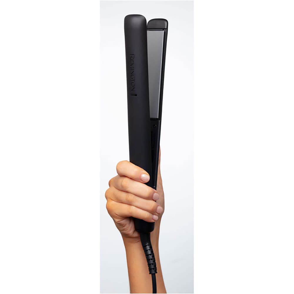 Placa de indreptat parul REMINGTON S3700, 230 grade, LED, invelis ceramic, titan, negru