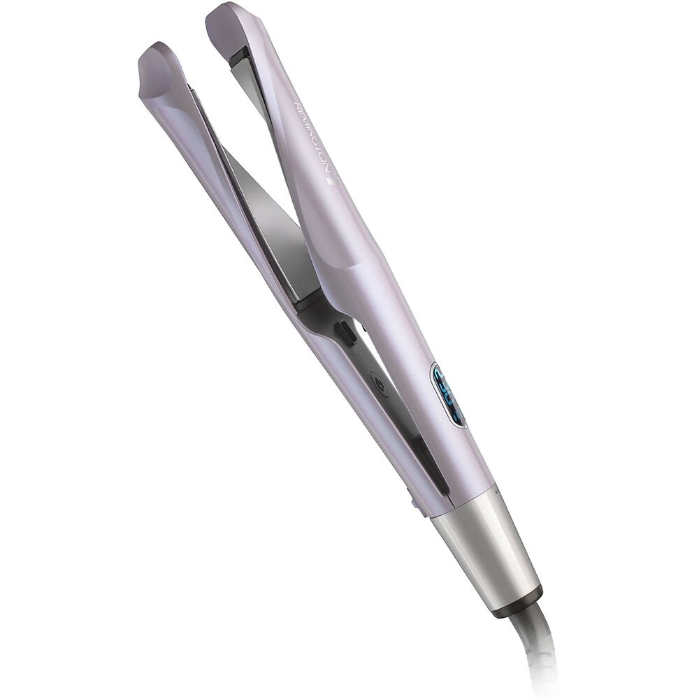 Placa de indreptat si ondulat parul REMINGTON Curl & Straight Confidence Special Edition S6606GP, 230 grade, invelis ceramic, mov