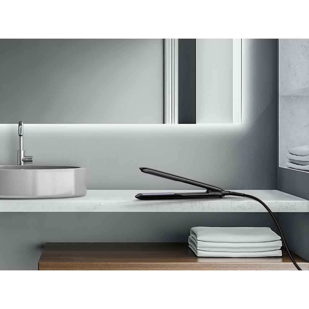 Placa de indreptat parul ROWENTA Optiliss+SF3320F0, 230 grade, invelis ceramic, negru