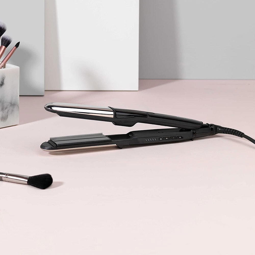 Placa de indreptat parul BABYLISS ST495E, 235 grade, negru
