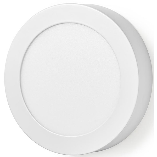 Plafoniera LED NEDIS WIFILAW10WT, 12W, 800lm, Wi-Fi, lumina variabila, alb