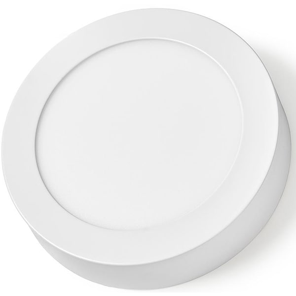 Plafoniera LED NEDIS WIFILAW10WT, 12W, 800lm, Wi-Fi, lumina variabila, alb