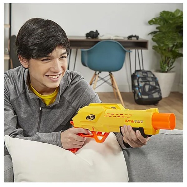 Set 2 blastere NERF Alpha Strike Tiger DB2 cu tinte E8312, 8 ani+, multicolor