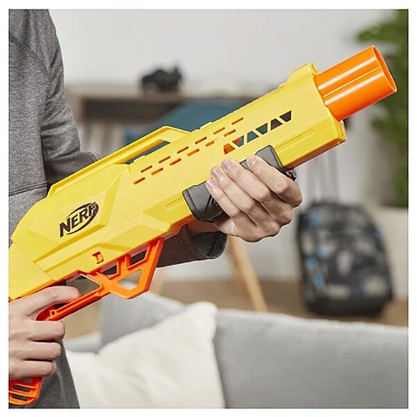 Set 2 blastere NERF Alpha Strike Tiger DB2 cu tinte E8312, 8 ani+, multicolor