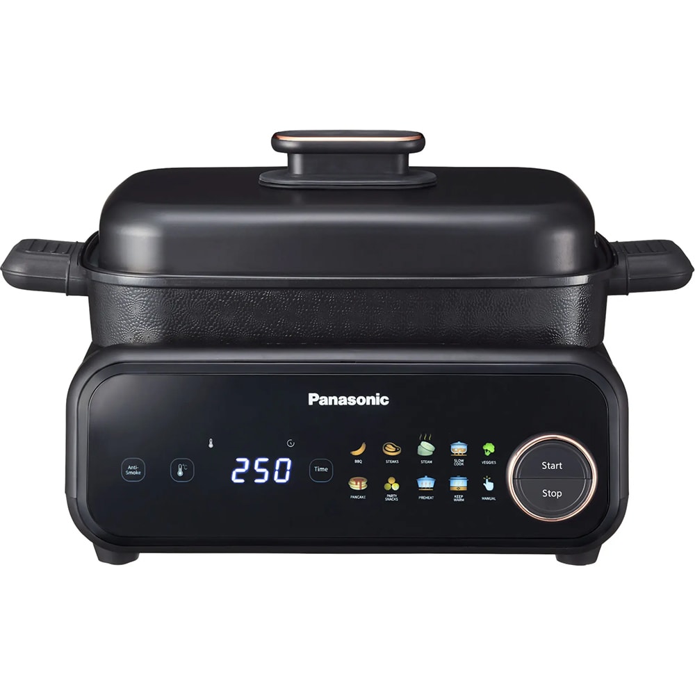 Gratar electric PANASONIC NF-GM400KXE, 1524W, Multi-Cooker, negru