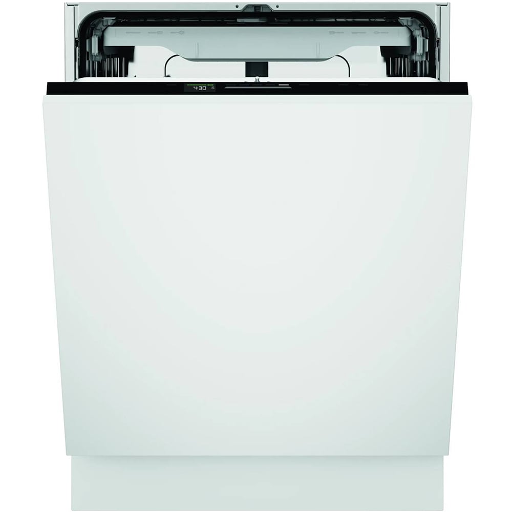 Masina de spalat vase incorporabila AEG NG62IC20SK, AirDry, 13 seturi, 8 programe, 60 cm, Clasa C, panou comanda negru
