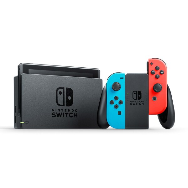 Consola NINTENDO Switch (Joy-Con Neon Red/Blue) Mario Kart 8 Deluxe (cod download)