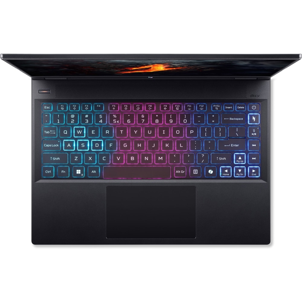 Laptop Gaming ACER Nitro 14 AN14-41-R4B4, AMD Ryzen 7 8845HS pana la 5.1GHz, 14.5" WUXGA, 16GB, SSD 1TB, NVIDIA GeForce RTX 4060, Linux, Obsidian Black