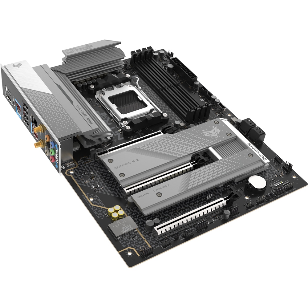 Placa de baza SAPPHIRE NITRO+ B850A WIFI 7, Socket AM5, ATX, Wi-Fi