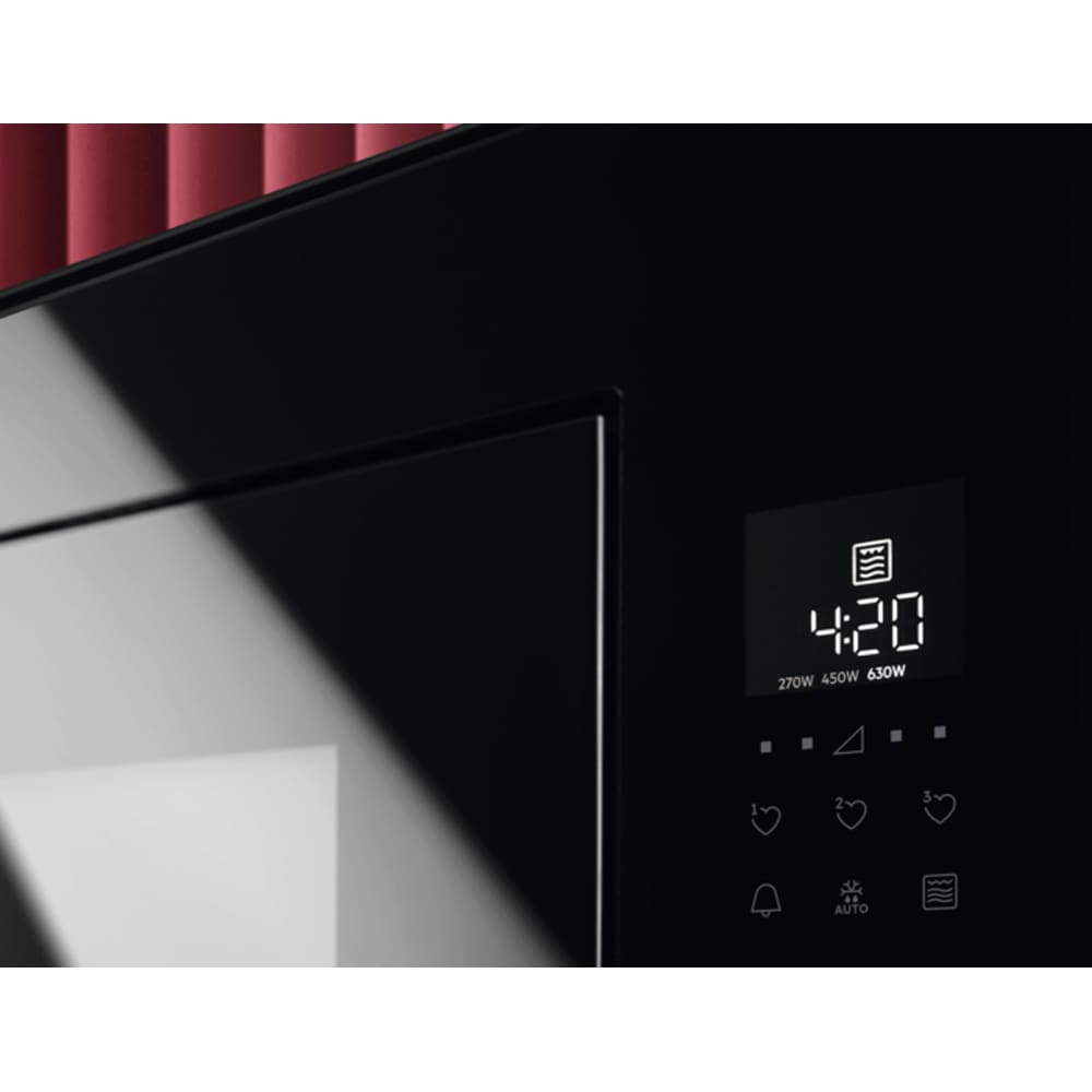 Cuptor cu microunde incorporabil AEG NMB6G261TB, 26l, 900W, Grill, negru