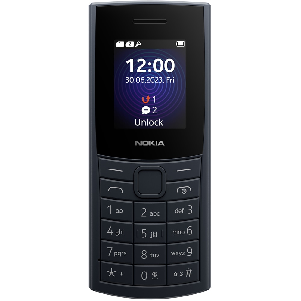Telefon NOKIA 110 (2024), 128MB RAM, 4G, Dual SIM, Midnight Blue