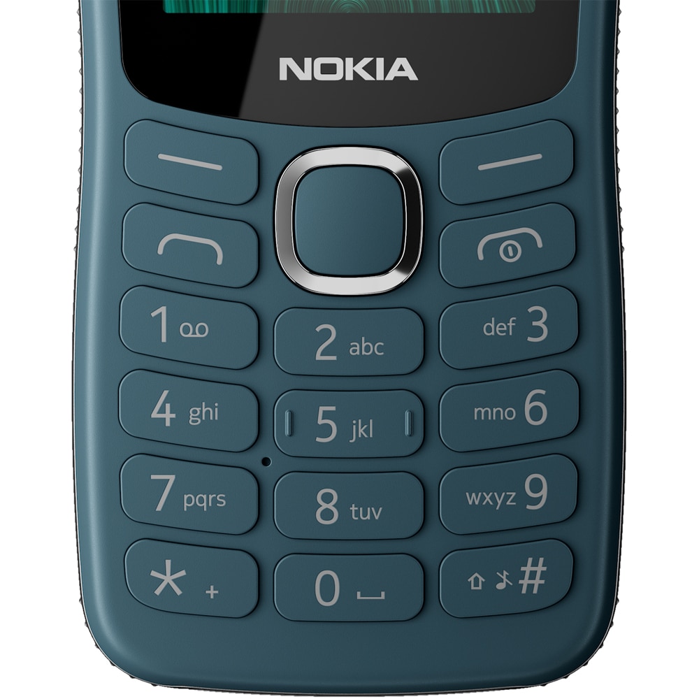 Telefon NOKIA 123 Shield, 4MB RAM, 2G, Dual SIM, Green
