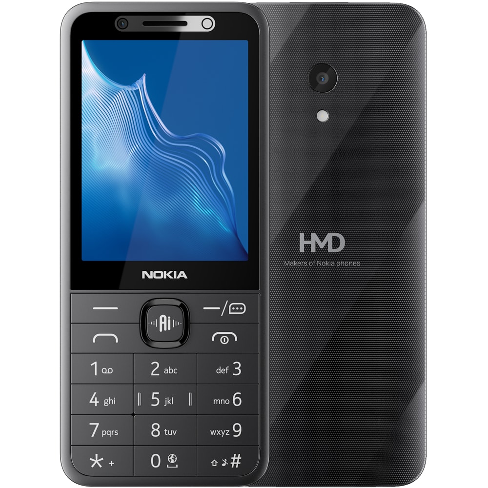 Telefon NOKIA 235 2026, 64MB RAM, 4G, Dual SIM, Black