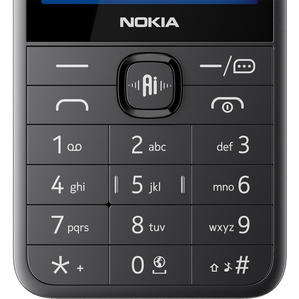 Telefon NOKIA 235 2026, 64MB RAM, 4G, Dual SIM, Black