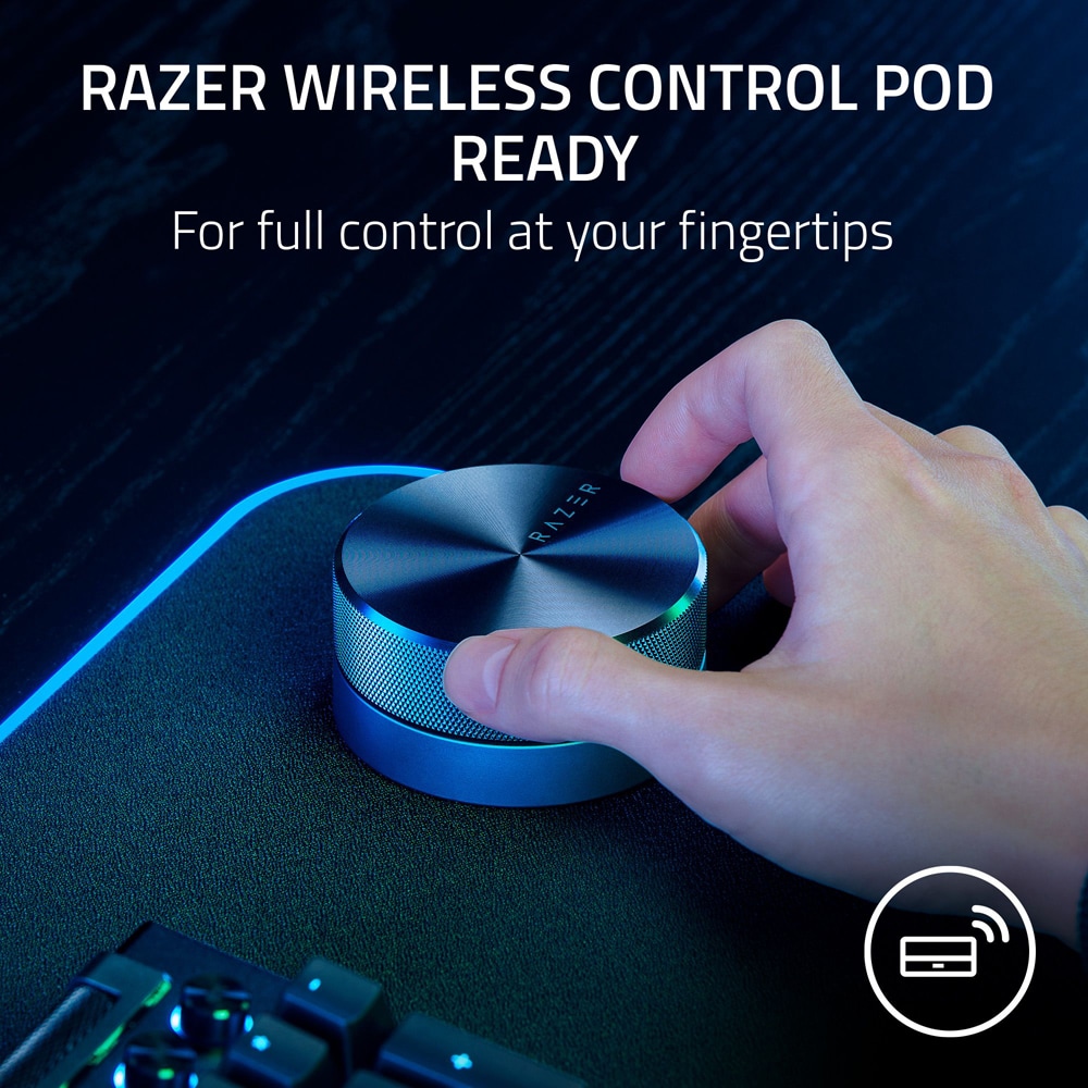 Boxe RAZER Nommo V2 Pro, 2.1, Bluetooth, Wireless Control Pod, negru