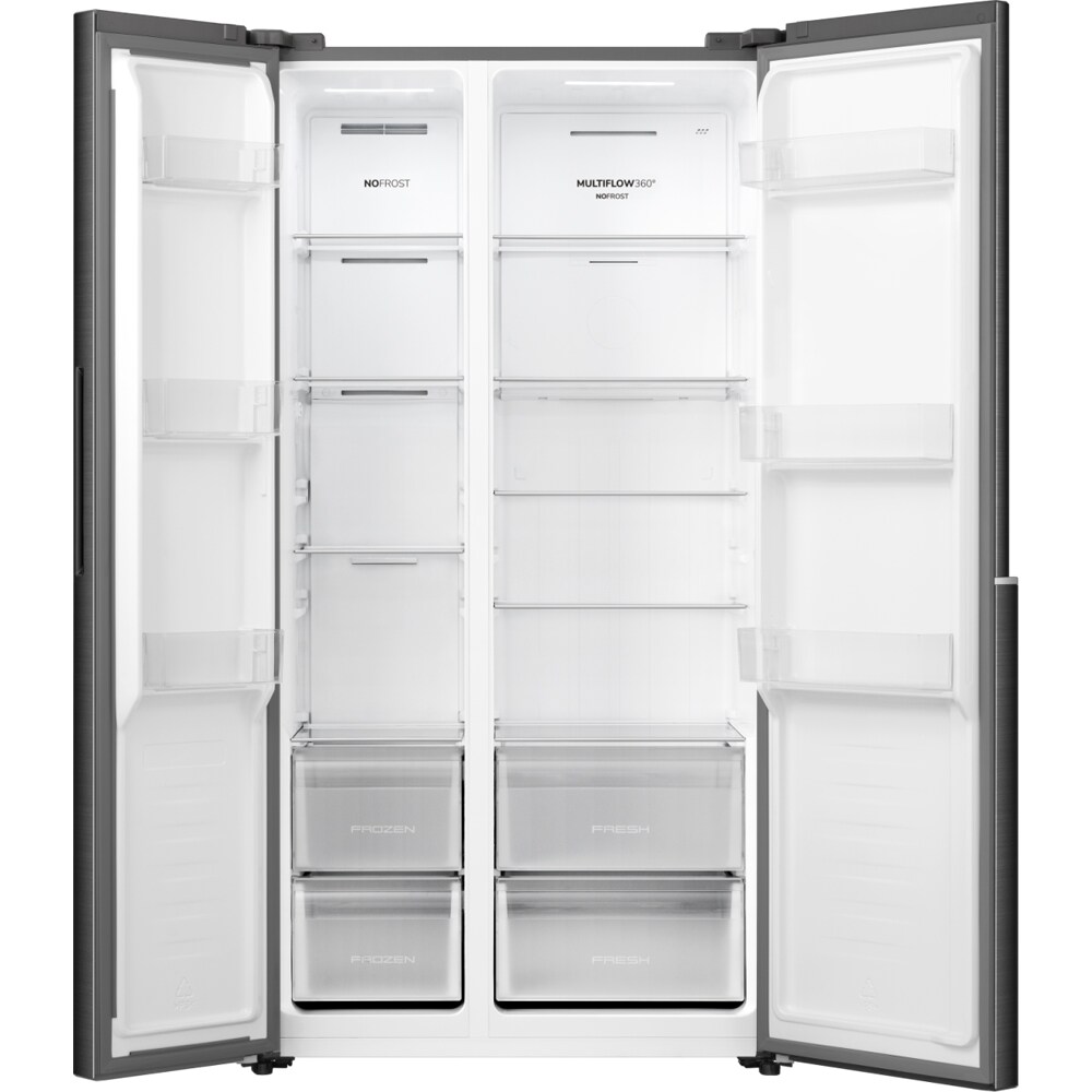 Side by Side GORENJE NRS917C41BX, NoFrost Plus, 544 l, H 178.6 cm, Clasa C, negru