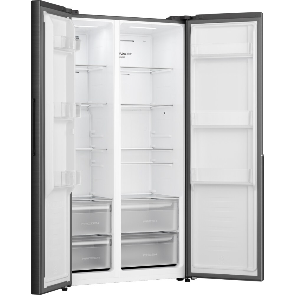 Side by Side GORENJE NRS917C41BX, NoFrost Plus, 544 l, H 178.6 cm, Clasa C, negru