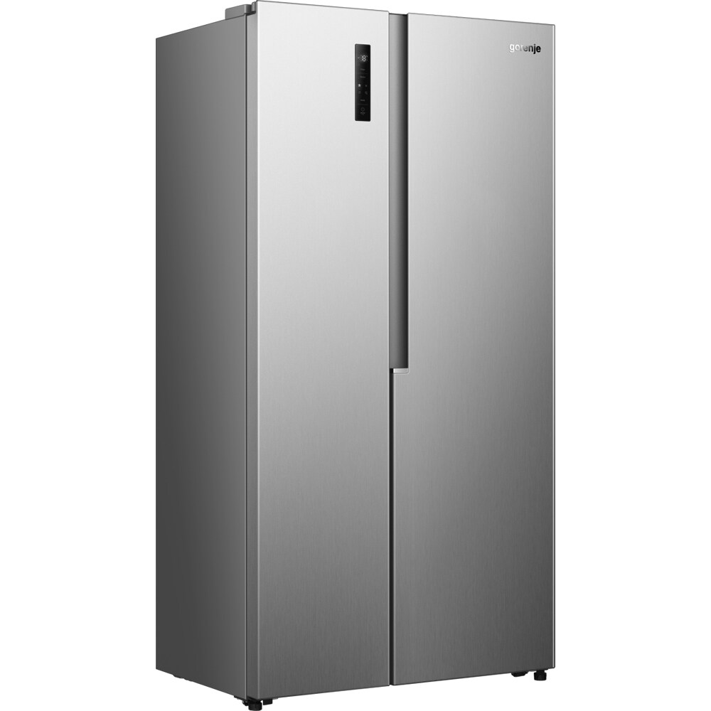 Side by Side GORENJE NRS917C41X, NoFrost Plus, 544 l, H 178.6 cm, Clasa C, argintiu