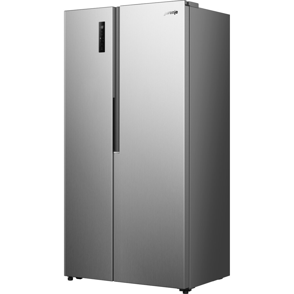 Side by Side GORENJE NRS917C41X, NoFrost Plus, 544 l, H 178.6 cm, Clasa C, argintiu