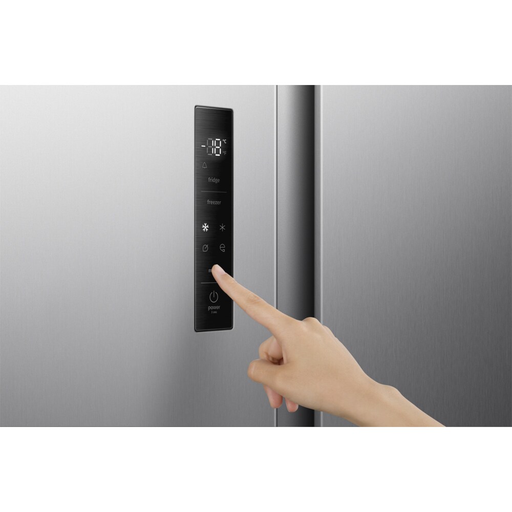 Side by Side GORENJE NRS917C41X, NoFrost Plus, 544 l, H 178.6 cm, Clasa C, argintiu