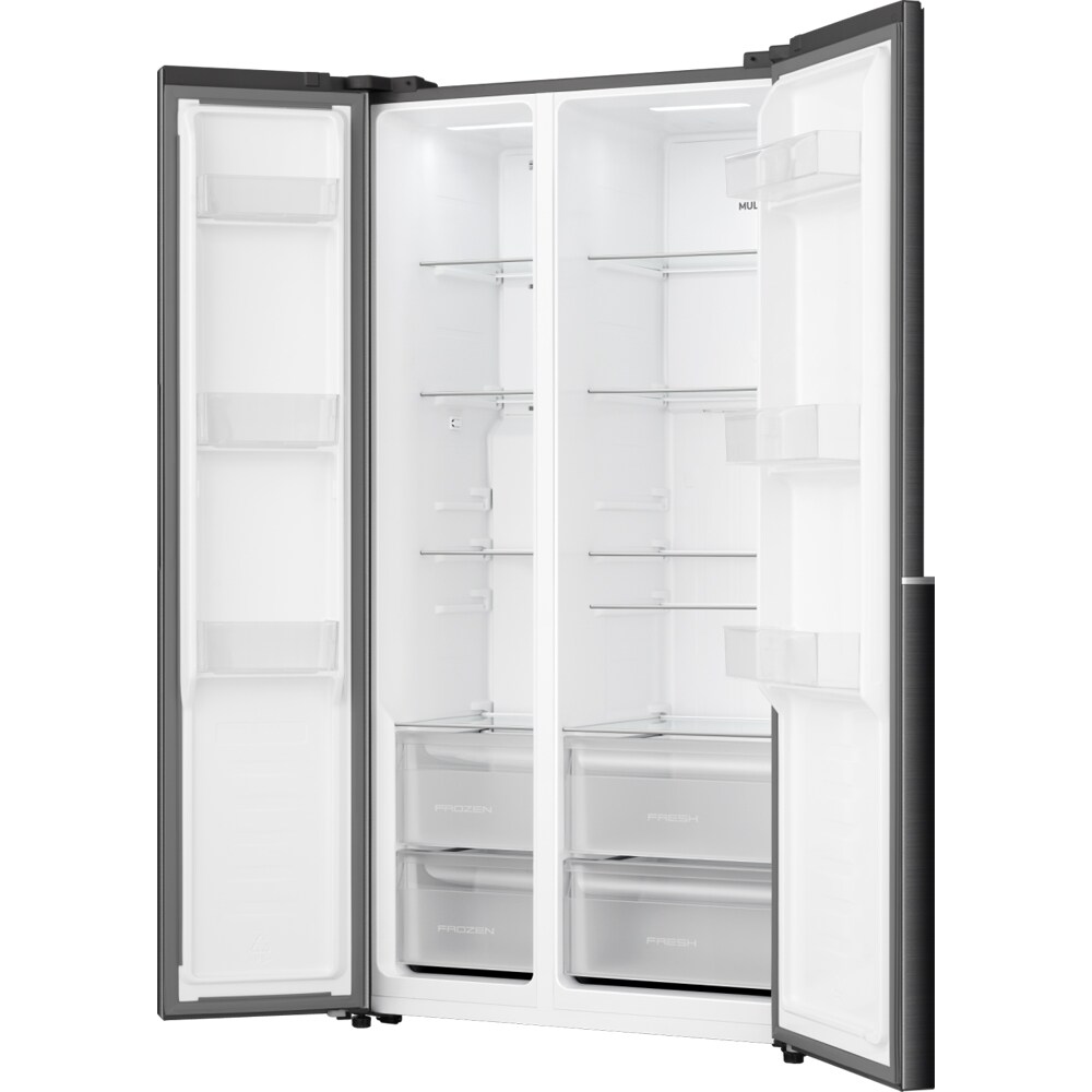 Side by Side GORENJE NRS917D41BX, NoFrost Plus, 544 l, H 178.6 cm, Clasa D, negru