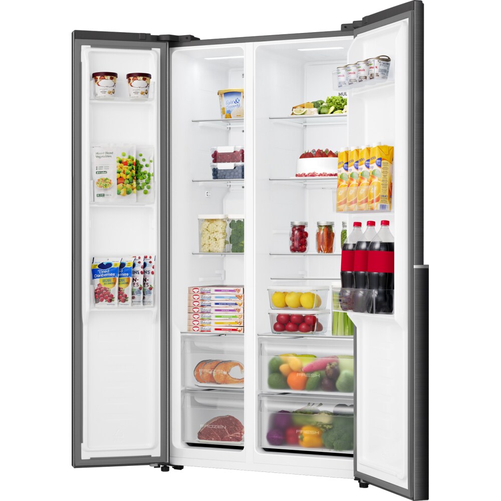 Side by Side GORENJE NRS917D41BX, NoFrost Plus, 544 l, H 178.6 cm, Clasa D, negru